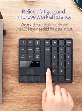 新品24GHz Numeric Keypavd for Accounting Teller 35 Keys