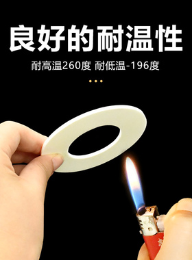 热销玻纤四氟垫片RPTFE改性聚四氟乙烯垫片耐高温W密封垫法兰垫片