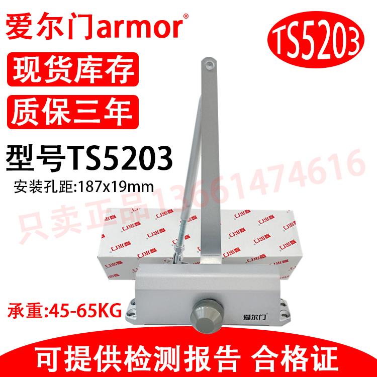 台湾爱尔门闭门器TS5203防冻液压阻尼缓冲闭门器楼宇门闭门器65KG