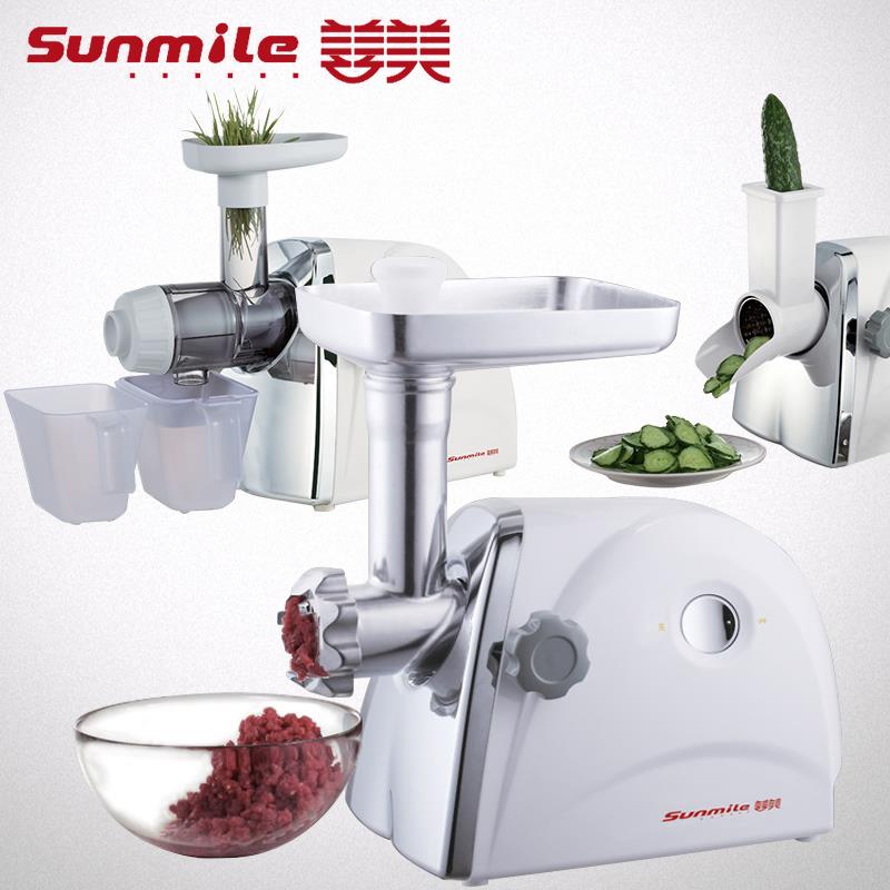 善美G31a+b+c家用电动绞肉机 专业芝士切丝机 面条灌香肠果汁机