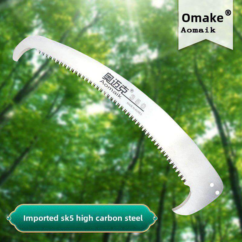 奥迈克AMK3051高枝锯片双钩锯手锯高空锯片锯条35cm园林配件配件