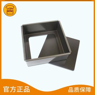 三能烘焙模具8 10 12寸方形活底蛋糕模SN5121硬膜SN5123 SN5125