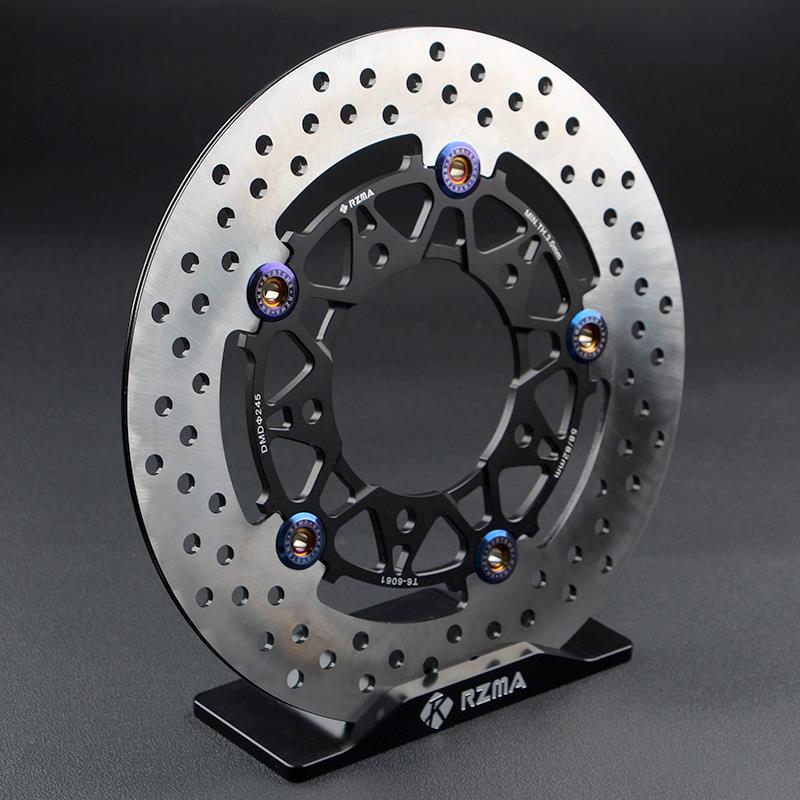 RZMA瑞祖玛浮动盘245刹车盘制动电动车刹车碟电摩改装碟刹盘五孔