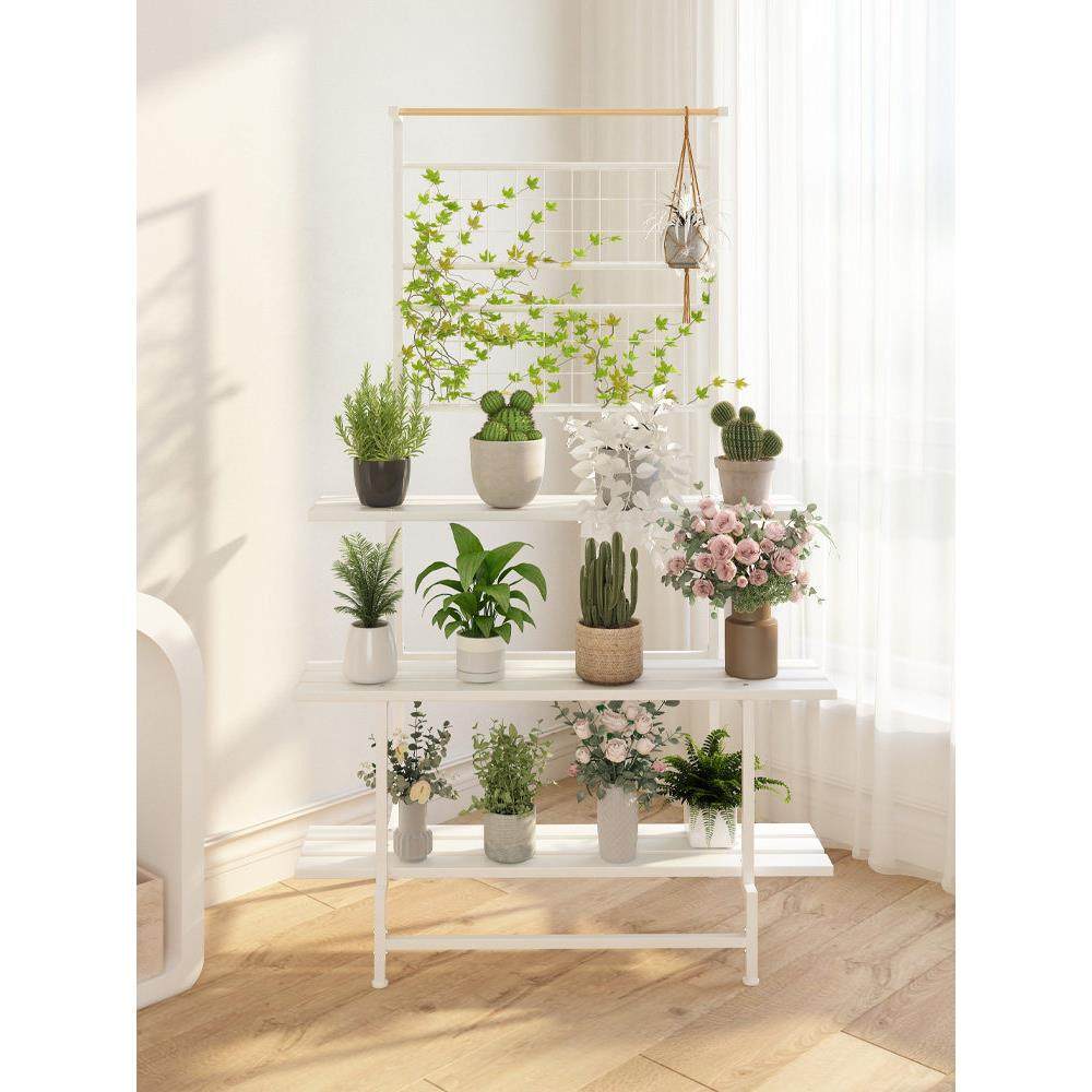 铁艺爬藤可移动花架多层室内客厅摆放架户外阳台花架子阶梯式带轮,住宅家具,花架/花几,淘宝优惠券,粉丝福利购,淘宝优惠卷