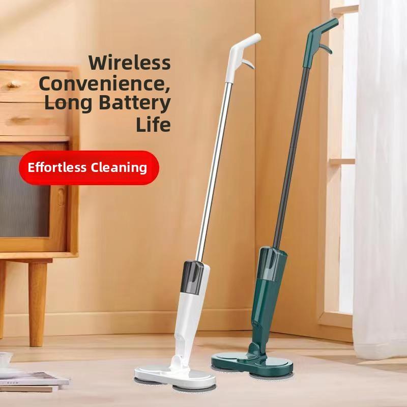 德国新型电动清洁拖把无线多功能家用拖把旋转拖把全自动干湿一体