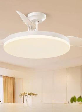 Op照明无叶片风扇灯客厅Led吊扇灯2025新卧室电风扇灯冰风灯