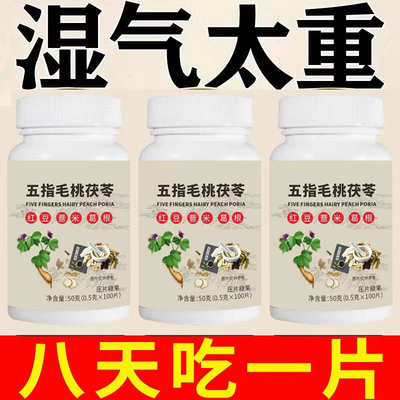 【湿气排空】祛湿神器湿寒湿热舌苔白五指毛桃红豆薏米去除湿寒气