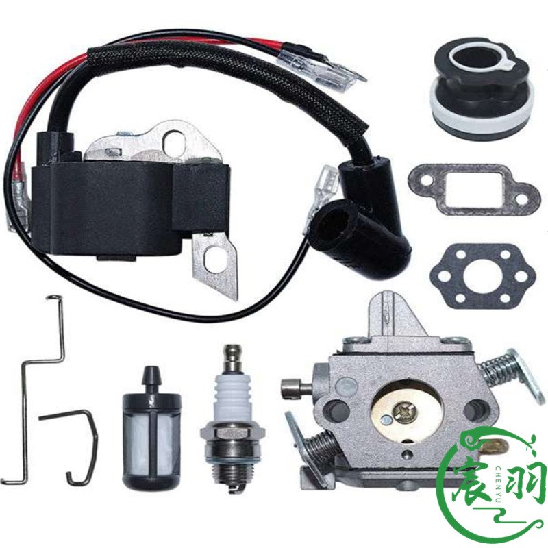 MS017 018 MS170 MS180 化油器 高压包  线圈油锯配件C1Q-S57B