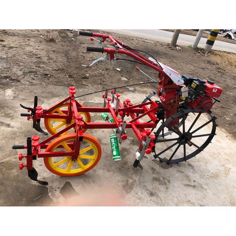 小拱棚覆膜机烤烟铺膜机高垄大轮薄膜覆盖机微耕机地膜机农用