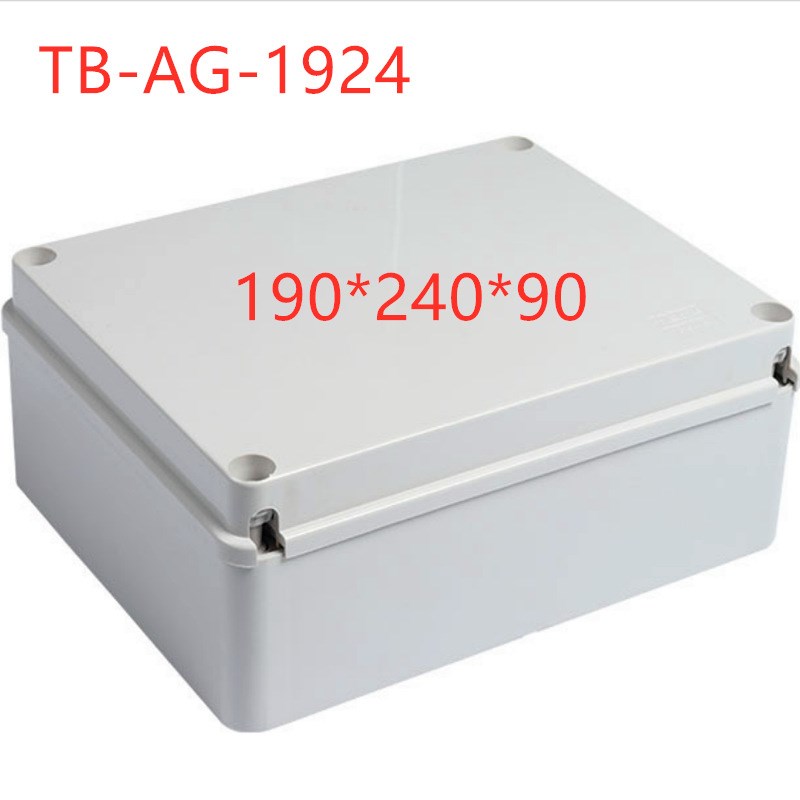 TIBOX天齐塑料接线盒190*240*90防水密封箱开关按钮盒 TB-AG-1924
