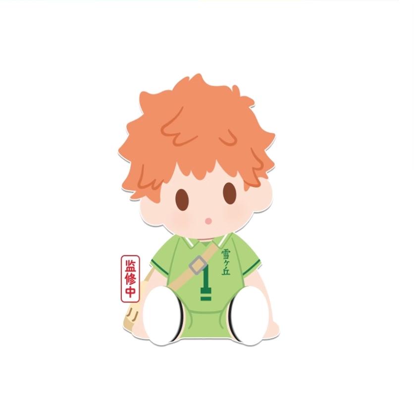 预订 南梦宫 POTEPOTTE 排球少年日向影山中学生毛绒玩偶周边