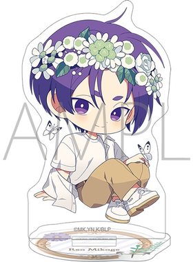 预订 Movic 蓝色监狱 花环 花冠 Q版亚克力立牌 O0616 周边