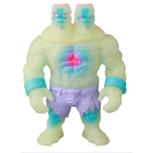 预订 MEDICOM扭蛋 VAG系列 双头猩猩弗兰肯 摆件 肌肉