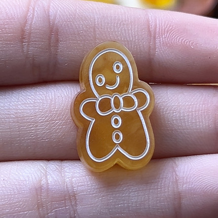 卡23.9！精品蜜蜡满蜜妖花饼干人小饼干