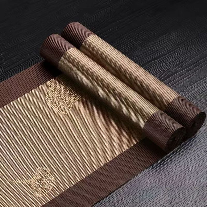 新款禅意茶席新中式茶桌茶垫桌旗桌布中国风茶盘垫茶壶垫茶席垫子