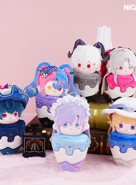 NICEFUN×鸣潮 冰淇淋系列毛绒挂件布兰特赞妮菲比珂莱塔游戏周边