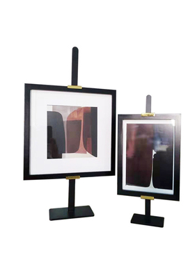 艺术家居样板房书房装饰画有x框展示架 梵高油画向日葵星夜自画像