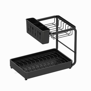 厨房收纳置物架碗碟沥水架家用可拆卸水池旁M碗碟餐具台面沥水碗