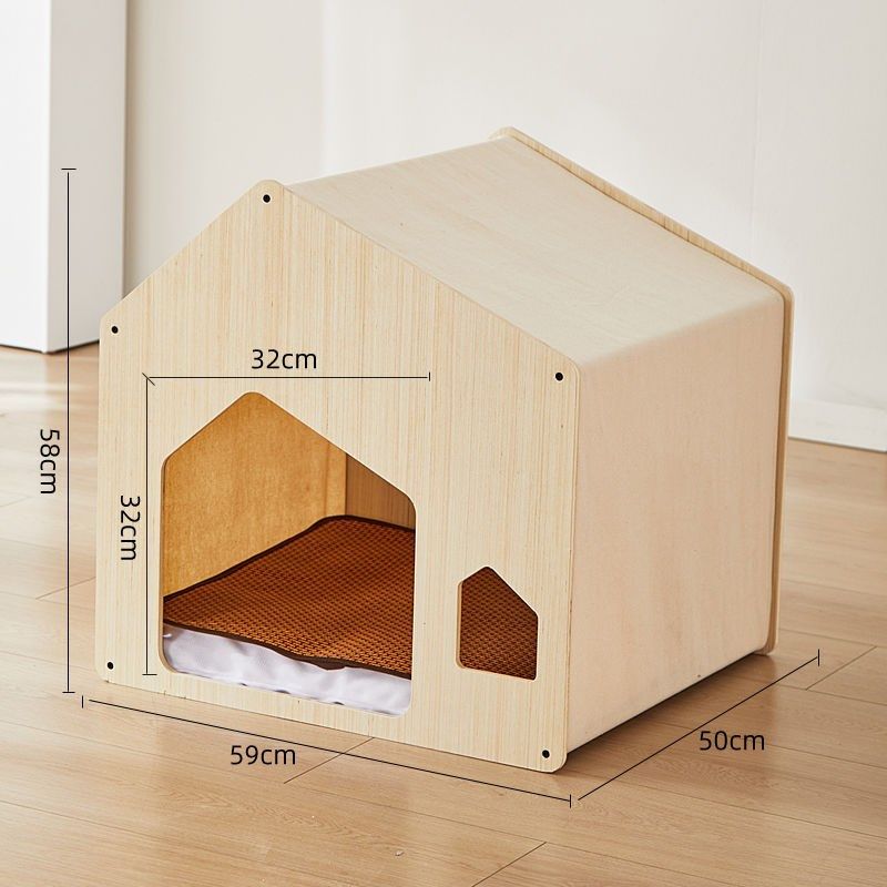 猫窝四季通用半封闭宠物帐篷猫咪屋房G子送凉席夏季猫狗通用款包,宠物/宠物食品及用品,猫笼子/猫别墅,淘宝优惠券,粉丝福利购,淘宝优惠卷