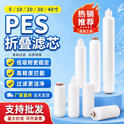 江苏天泽PES聚醚砜除菌滤芯现货