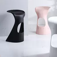 Nordic Minimalist ins net net red personation s Alien Creative Home Stack Пластиковый бар стул Высокий Фут Стул
