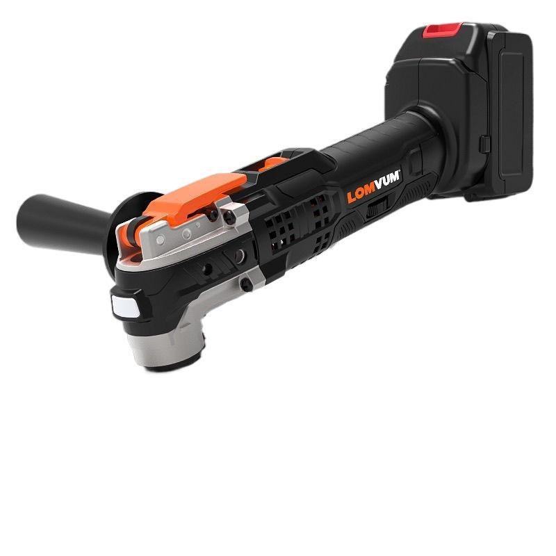 龙韵21v锂电万用宝充电t多功能装修电铲木工无线切割机开槽修边机