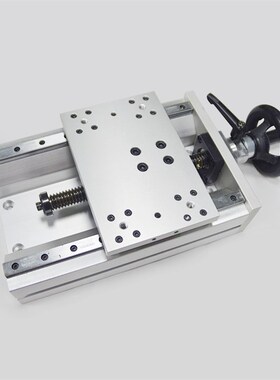 替米思米XSSL40/XSSL50/XSSL100/X轴手动滑台Q 高精度/燕尾槽/细