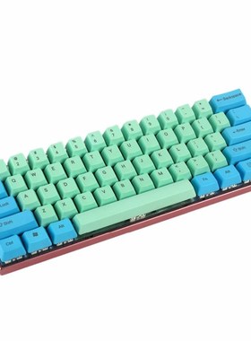 61 OEM Profile Thick PBtT Keyset For Mechanical Keyboard Pok