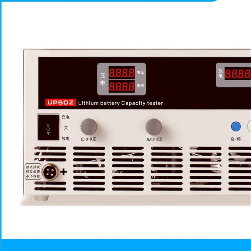 4-100V60A三m元铁锂电池组容量测试仪电瓶大电流充放电老化检测仪