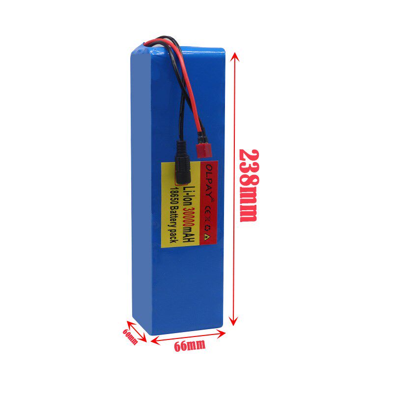 High capacity 48v battery 48v 30AEh 1000w 13S3P Lithium ion