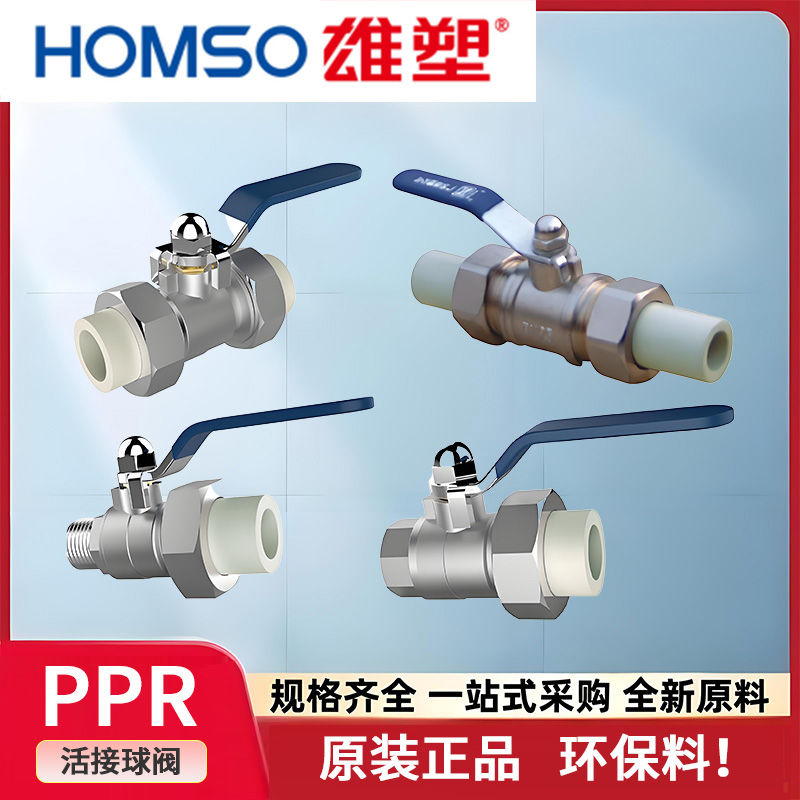 雄塑PPR水管配件2025活接热水管