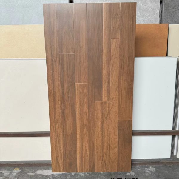 客厅房间木纹仿古砖咖啡汉堡餐厅服装店阳台600x1200哑光防滑地砖