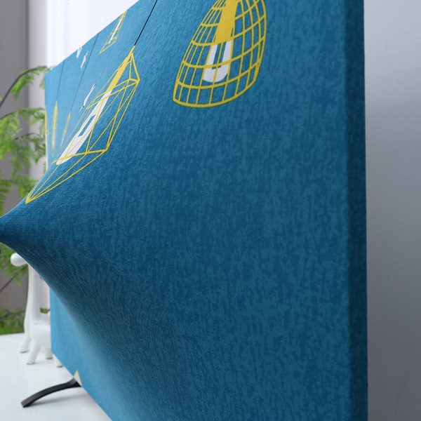 简约电视机罩防尘罩盖巾43寸55寸50寸65寸家用挂式液晶电视套盖布