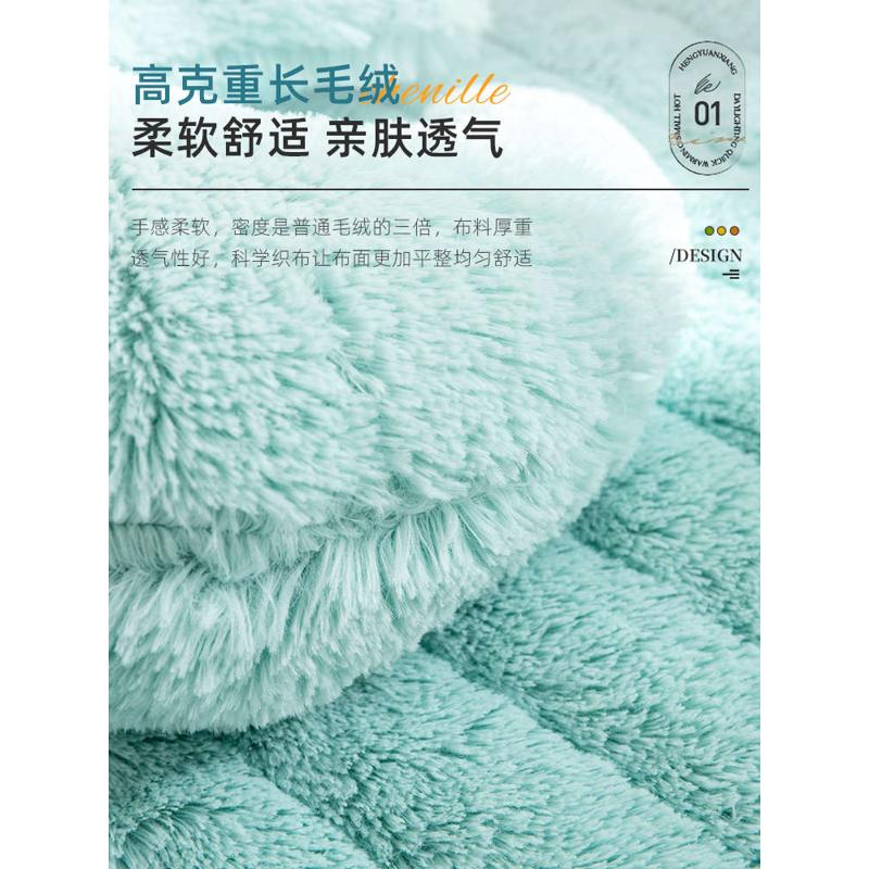 飘窗垫窗台垫毛绒阳台垫子定制四季通用欧式榻榻米垫网红2023新