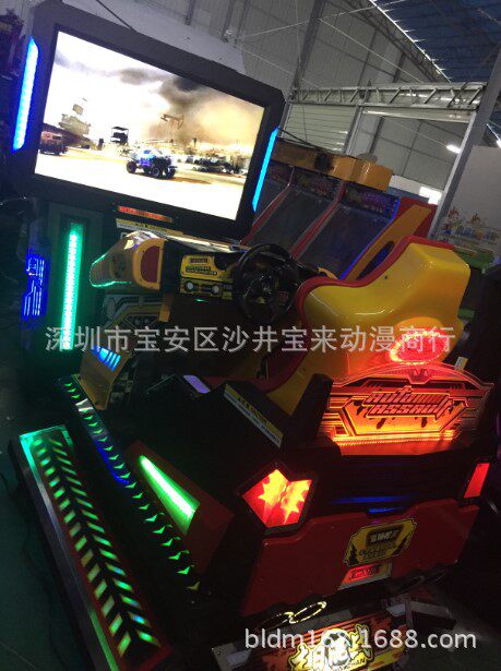 厂家直销型末日混战赛车机 全动感赛车游戏机 番电玩工厂设备租赁