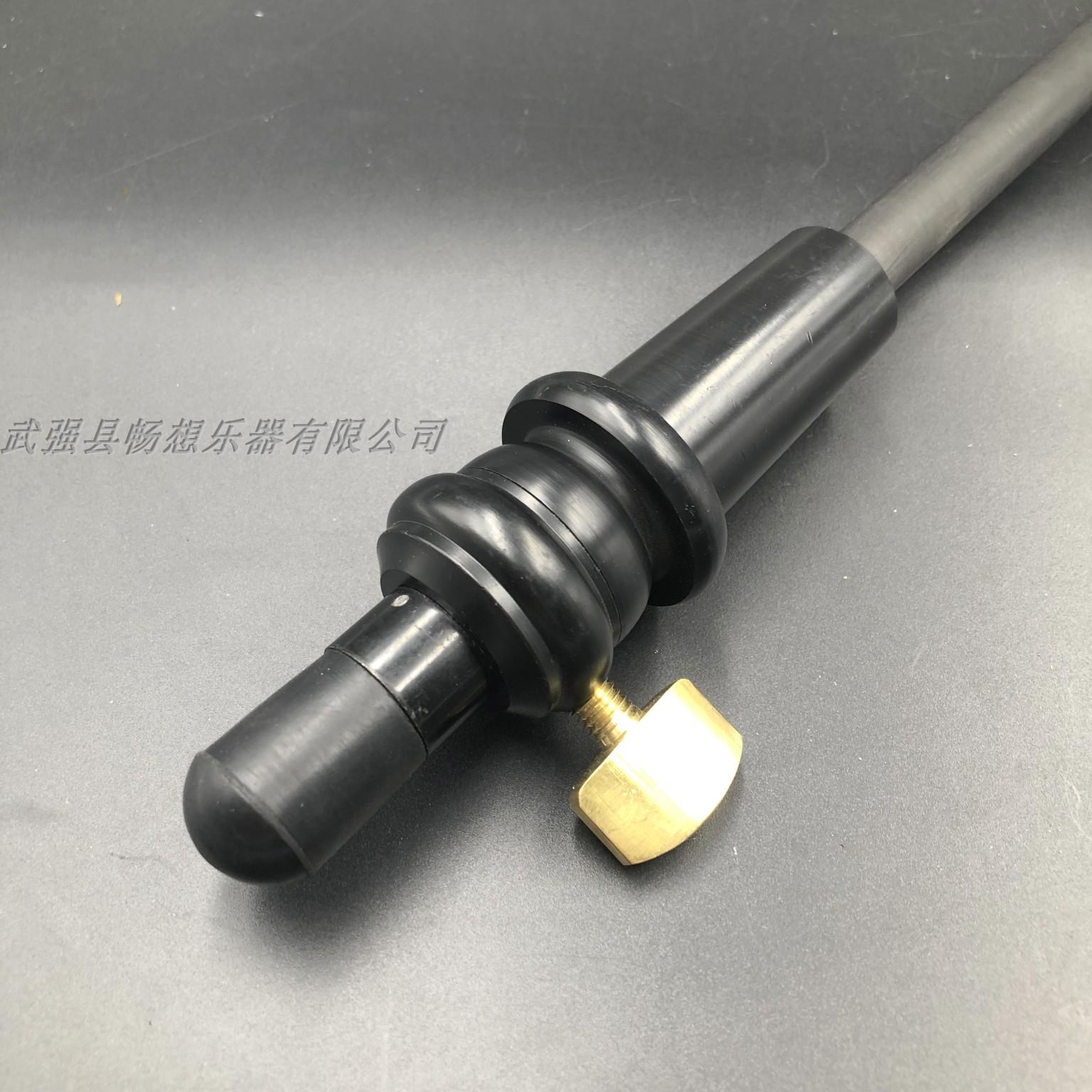 专业低音提琴贝斯配件 铜手柄贝司尾柱 碳纤维尾柱脚撑3/4-4/4