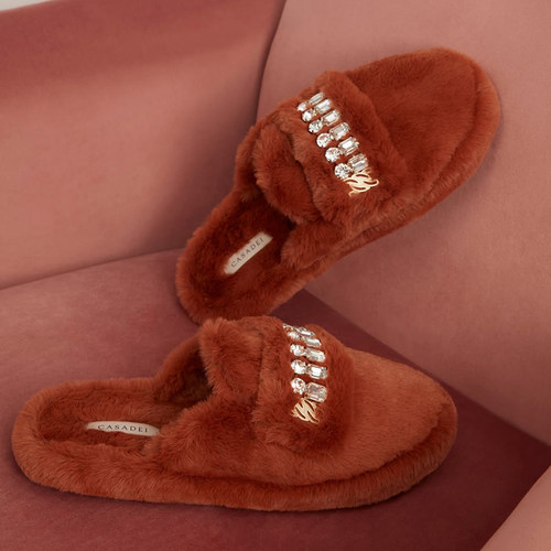 CASADEI/卡桑蒂包头平底鞋