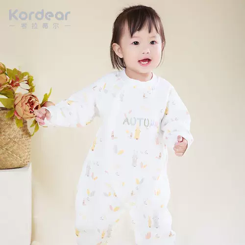 Детское стеганое демисезонное хлопковое термобелье, удерживающий тепло пуховик, боди