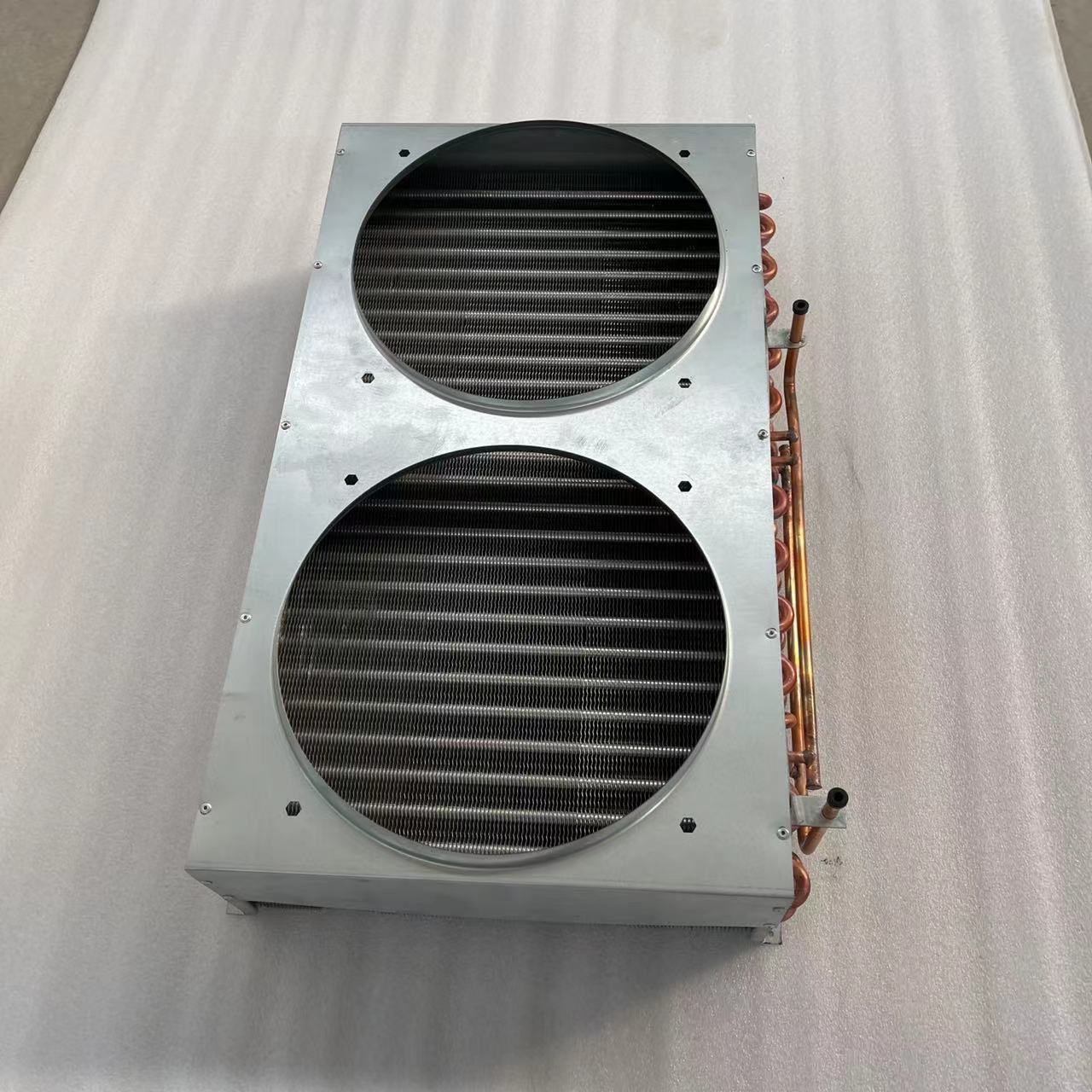 铜管铝翅片冷凝器 制冰机冷凝器 换热冷凝器制冷设备用冷凝器