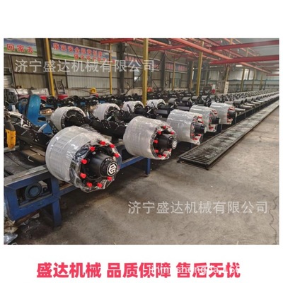 挂车配件厂家 16吨德式BPW车桥axles 13吨美式Fuwa车桥价格