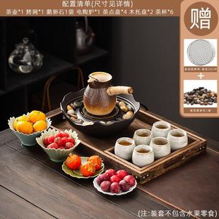 电陶炉煮茶器专用 围炉煮茶家用客厅煮茶炉养生泡茶壶罐罐茶具套装