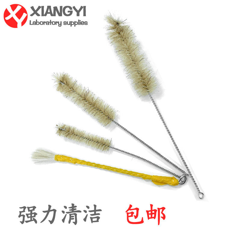 实验室大中小号试管刷天平刷管道清洁内孔清洗毛刷量筒刷比色管刷图片