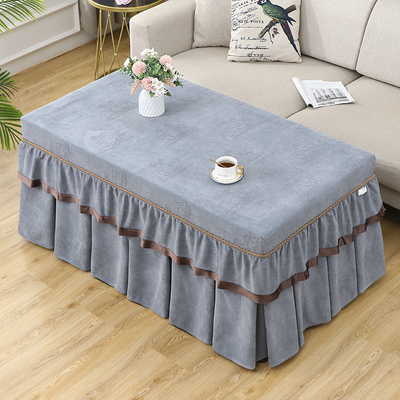烤火桌子罩套长方形暖火炉罩茶几桌布盖布防尘罩电炉罩烤火罩新款