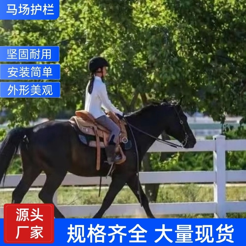 pvc塑钢马场护栏马术围栏栅栏牧场萌宠农场景区工地圈地养殖护栏