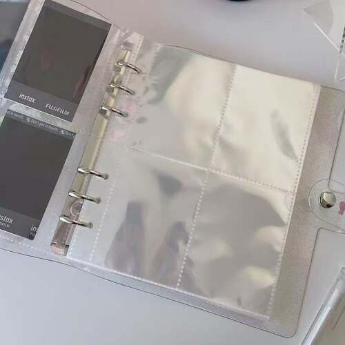 多尺寸拼豆收藏卡册透明按扣式小卡成品收纳本册