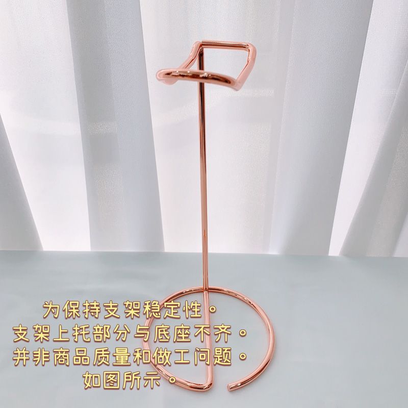 金属头戴耳机支架网吧电脑耳麦托架电竞游戏桌面收纳放置挂架