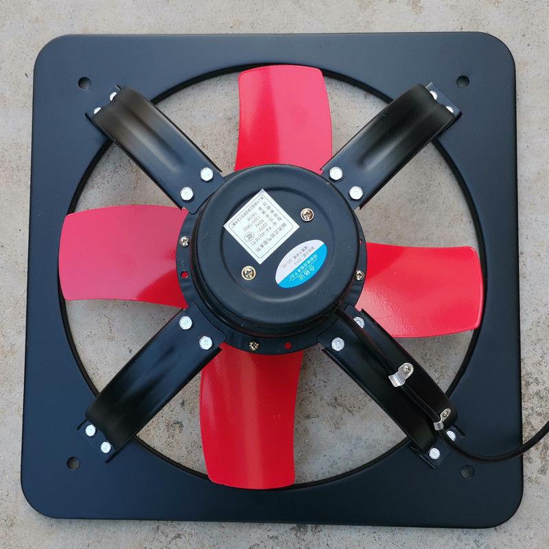 铜芯烘干机风机正方形换气风扇厨房抽油烟排气扇工业用换气扇220V