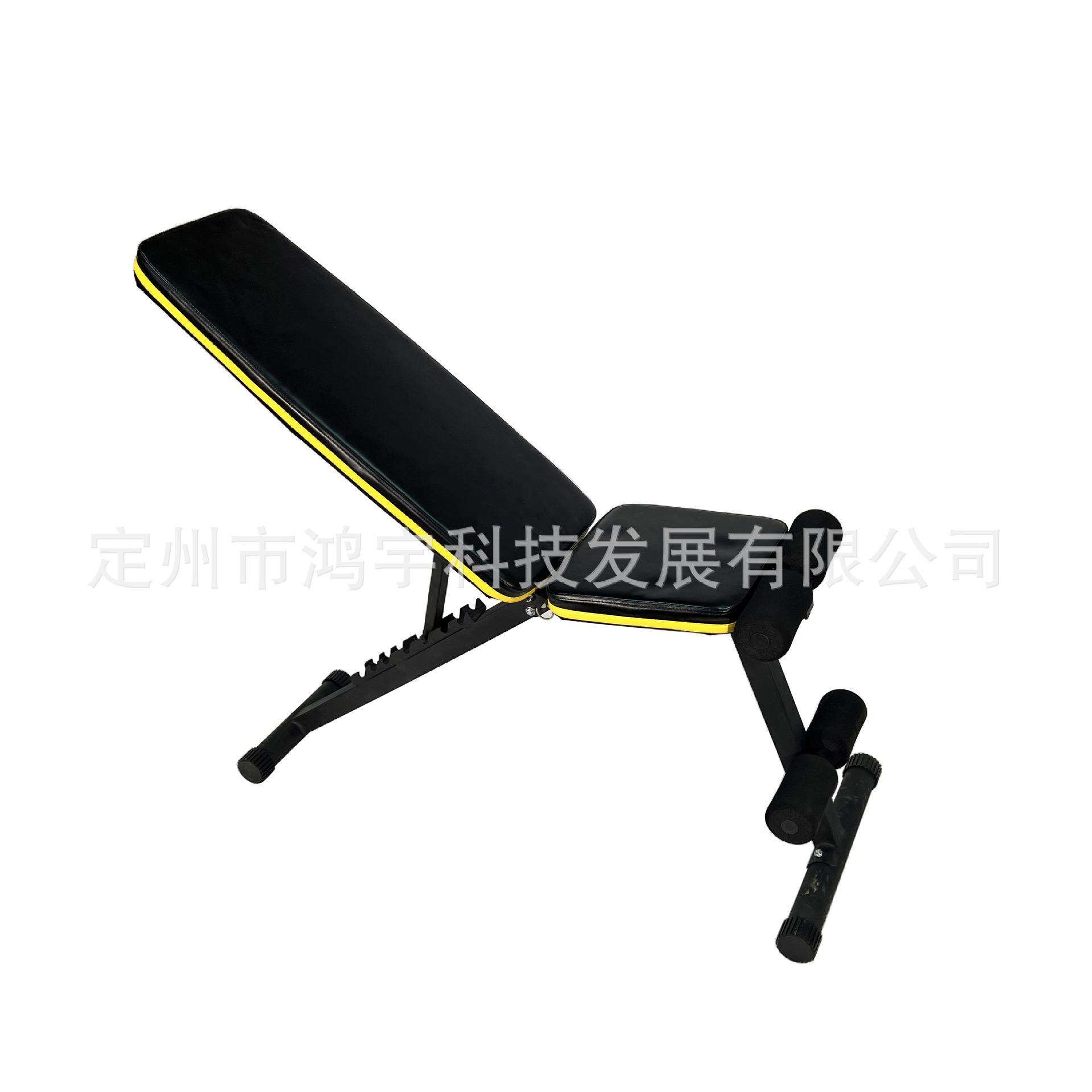 多功能可调节哑铃凳子卧推飞鸟椅卧推架杠铃凳商用举重床健身椅