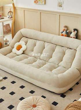懒人沙发人类狗窝可躺可睡榻榻米双人小户型出租屋房间卧室小沙发