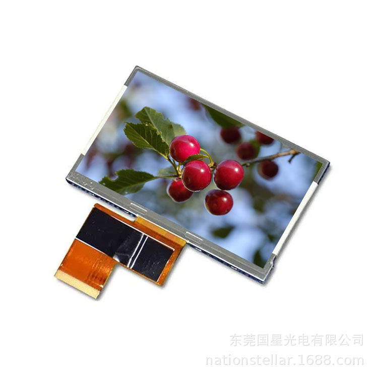 4.3英寸友达A043FTN03.0工业便携导航仪用TN常白显示液晶模组
